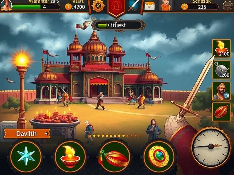 Sword Of Conquest empire management interface